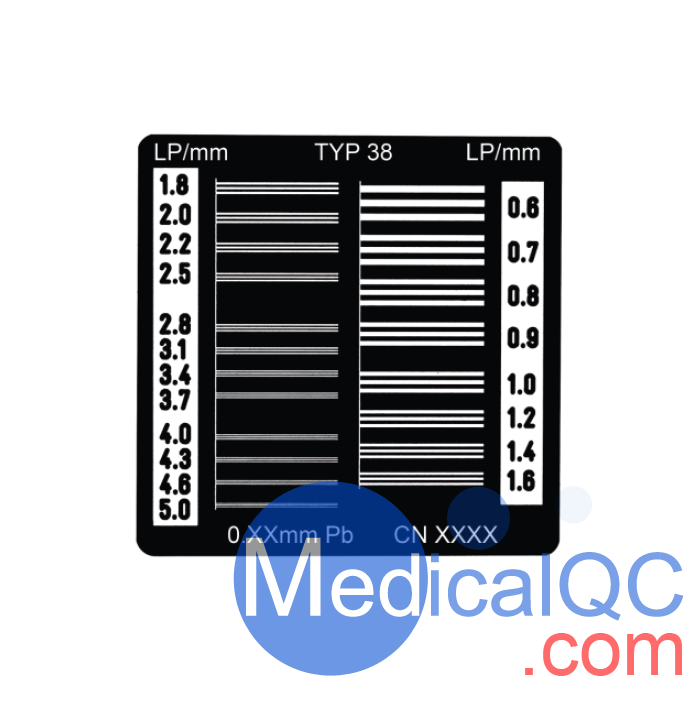 Type38高分辨測(cè)試卡，Type 81高分辨測(cè)試卡，X射線檢測(cè)用線對(duì)卡