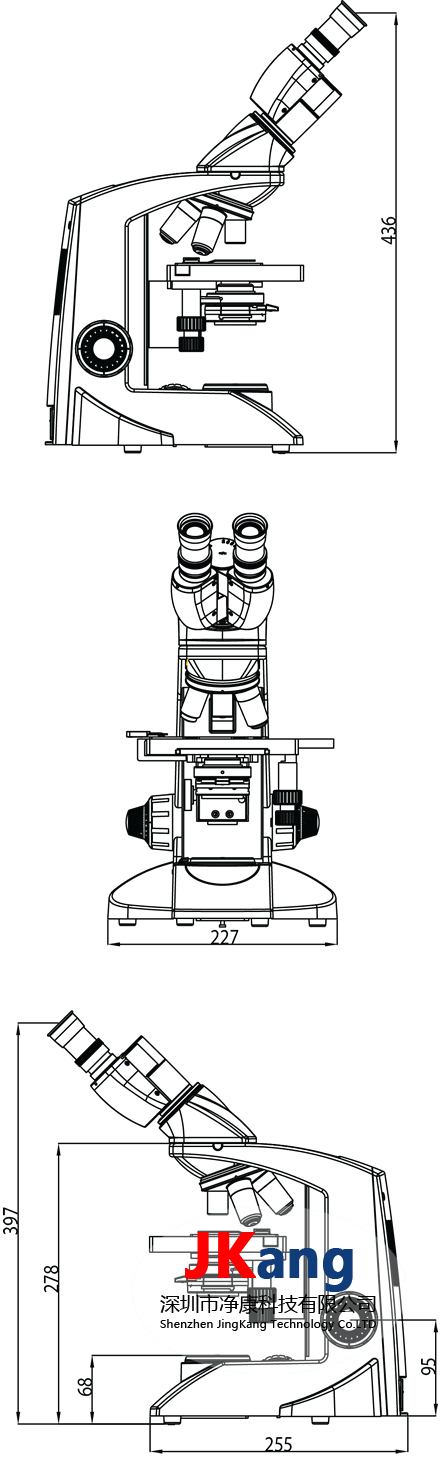 LABOMED Lx300生物顯微鏡，LABOMED顯微鏡Lx300結(jié)構(gòu)圖