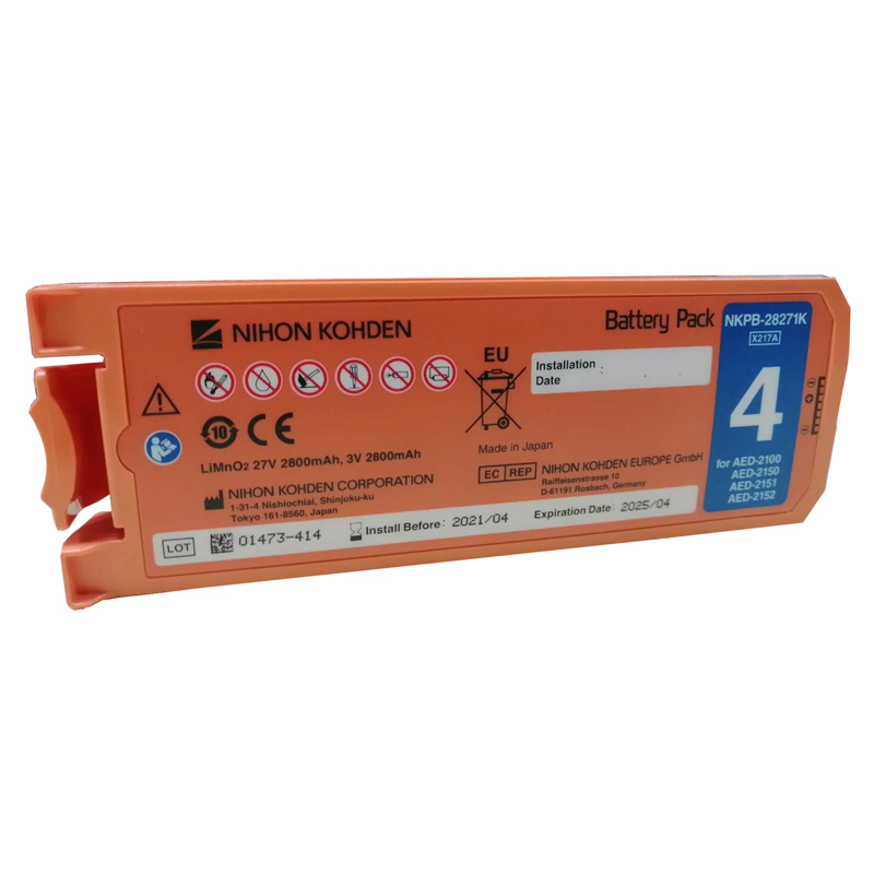 Nihon Kohden原裝進口AED電池,NKPB-28271K原裝電池